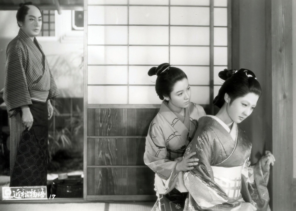 Кадры из Повесть Тикамацу (1954)