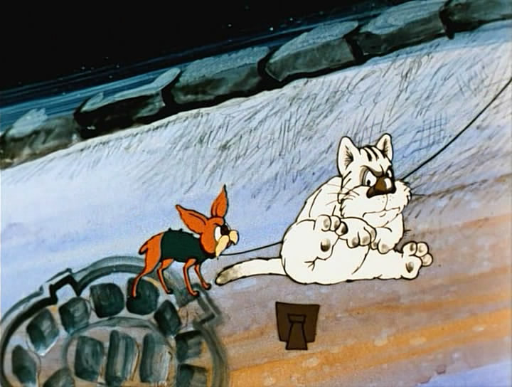 Кадры из Кот, который умел петь (1988)