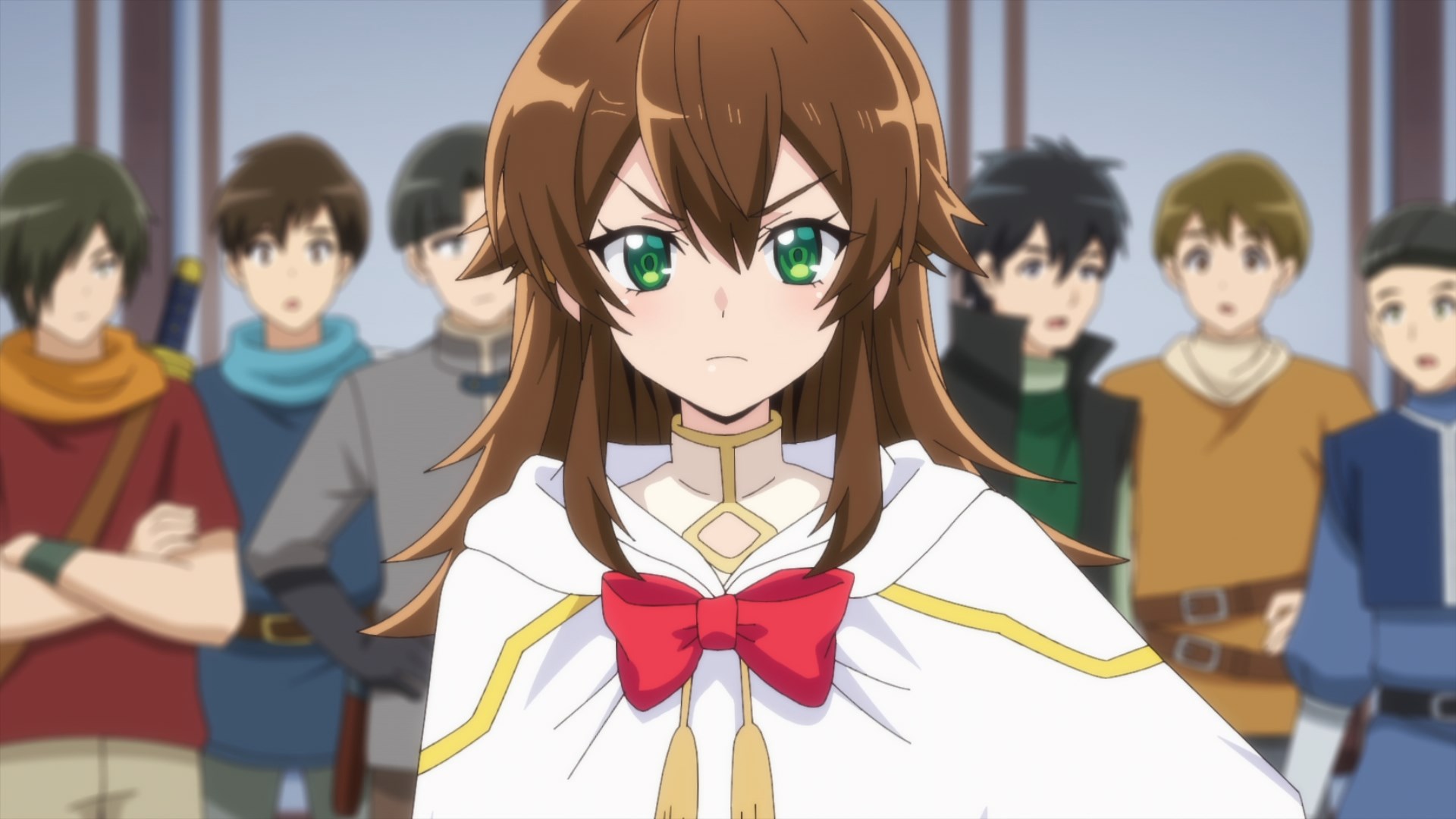 Кадры из Невероятный танк проходит подземелья: Танк, обладающий редким навыком выносливости 9999, был изгнан из геройской группы (2024)