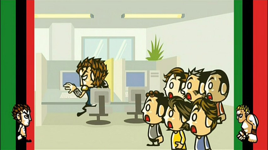 Кадры из Легенда боевых лентяев Северной звезды (2011)