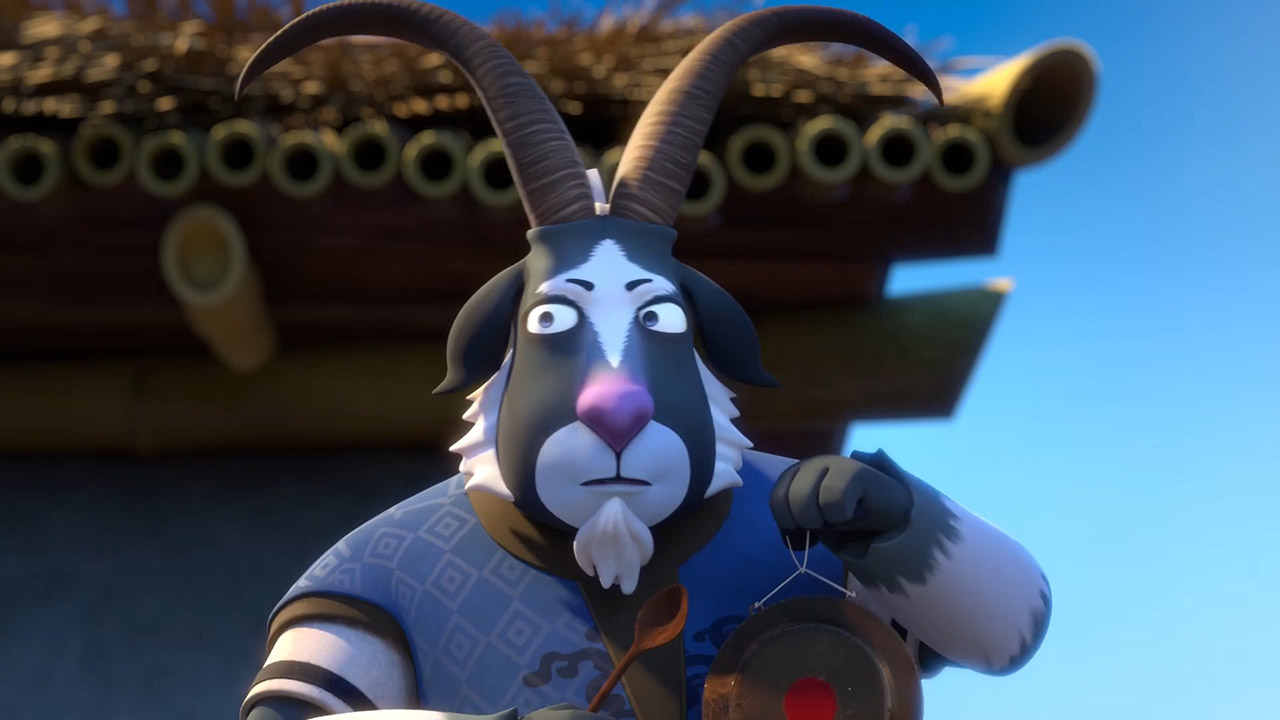 Кадры из Волчонок Сиа: Страж Великой стены воинов (2019)