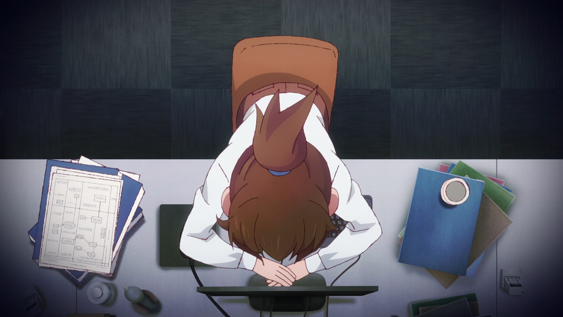 Кадры из Корпоративная рабыня хочет быть исцелена лоли-призраком (2022)